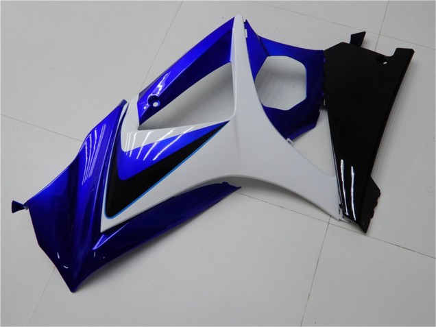 Carenados Moto Suzuki GSXR 1000 2007-2008 - Blanco Azul Negro No Calcomanía