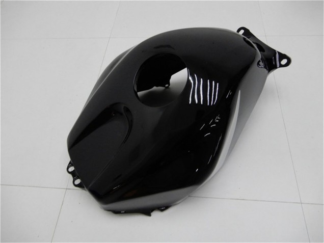 Carenados Moto Honda CBR600RR 2003-2004 - Plata Negro Brillante Raya