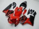 Carenados Moto Honda CBR600RR 2003-2004 - Rojo Negro Brillante OEM Estilo