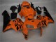 Carenado Moto Honda CBR600RR 2005-2006 - Naranja Negro Llama