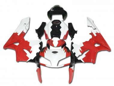 Carenado Moto Honda CBR600RR 2005-2006 - Blanco Rojo Negro