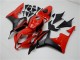Carenado Moto Honda CBR600RR 2007-2008 - Rojo Negro Mate