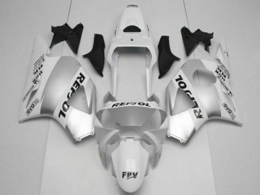 Carenados Moto Honda CBR900RR 954RR 2002-2003 - Blanco Plata Negro Repsol