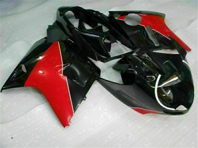 Carenados Moto Honda CBR1100XX Blackbird 1996-2007 - Rojo Negro Brillante