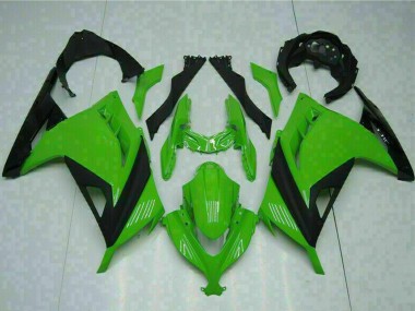 Carenados Moto Kawasaki Ninja 300 EX300R 2013-2024 - Verde Negro