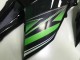 Carenado Moto Kawasaki Z800 2013-2018 - Verde Negro Brillante