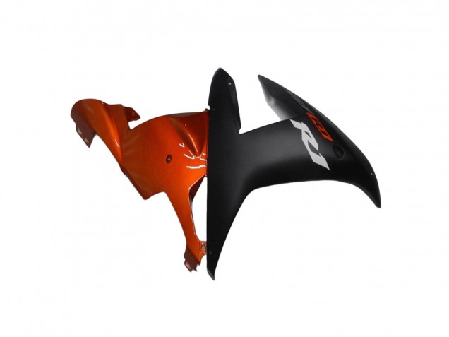 Carenados Moto Yamaha YZF R1 2002-2003 - Naranja Negro Mate