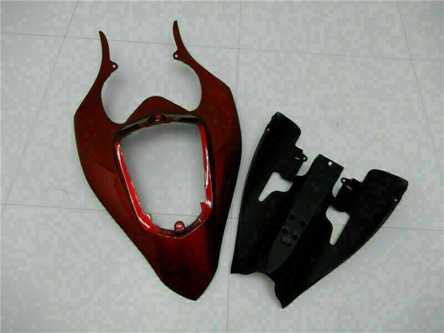 Carenados Moto Yamaha YZF R1 2004-2006 - Rojo Granate Negro Mate