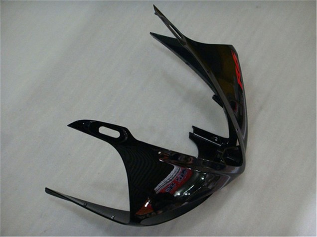 Carenados Moto Yamaha YZF R6 2003-2004 - Negro Brillante Negro Mate Rojo Calcomanías