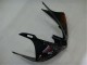 Carenados Moto Yamaha YZF R6 2003-2004 - Negro Brillante Negro Mate Rojo Calcomanías