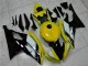 Carenados Moto Yamaha YZF R6 2008-2016 - Amarillo Blanco Negro Brillante
