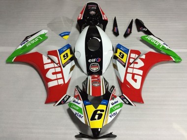 Carenados Moto Honda CBR1000RR 2012-2016 - Blanco Rojo Amarillo Verde Givi 6