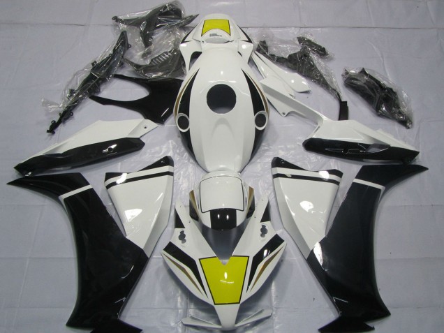 Carenado Moto Honda CBR1000RR 2012-2016 - Blanco Amarillo Negro Brillante