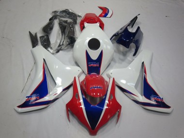 Carenados Moto Honda CBR1000RR 2008-2011 - Blanco Rojo Azul HRC Estilo