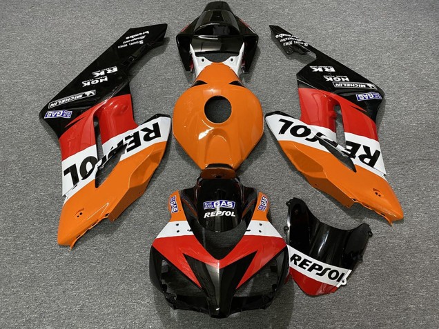 Carenados ABS Honda CBR1000RR 2004-2005 - Naranja Blanco Rojo Negro Brillante Repsol
