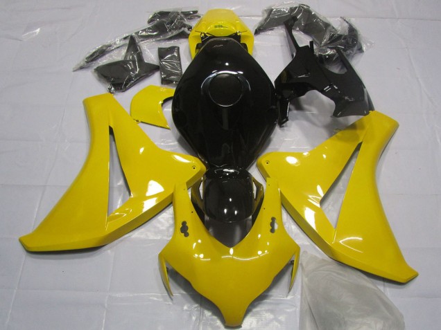 Carenado Moto Honda CBR1000RR 2008-2011 - Amarillo Negro Brillante