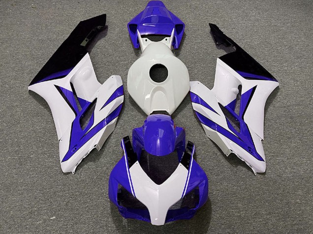 Carenados Moto Honda CBR1000RR 2004-2005 - Blanco Azul Negro Brillante