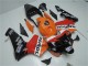 Kits Carenado Moto Honda CBR600RR 2003-2004 - Naranja Blanco Rojo Negro Brillante Repsol