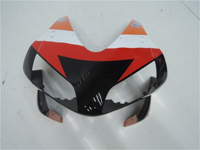 Kits Carenado Moto Honda CBR600RR 2003-2004 - Naranja Blanco Rojo Negro Brillante Repsol
