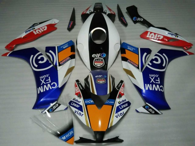 Carenados Moto Honda CBR1000RR 2012-2016 - Blanco Azul Naranja Rojo Negro Elf