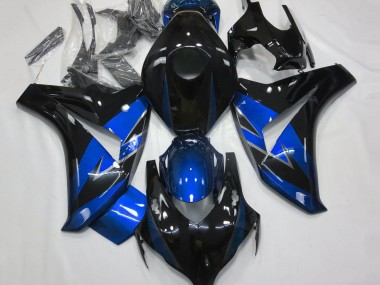 Carenados Moto Honda CBR1000RR 2008-2011 - Azul Negro Brillante