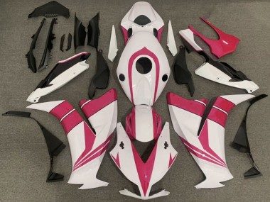 Carenados Moto Honda CBR1000RR 2012-2016 - Blanco Rosa Negro