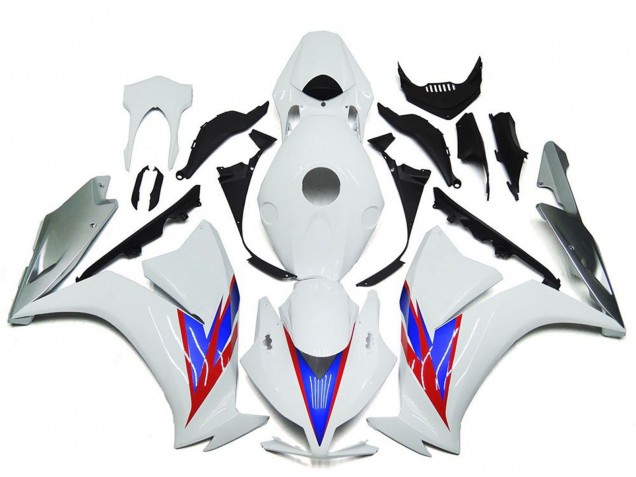 Carenados Moto Honda CBR1000RR 2012-2016 - Blanco Azul Rojo Plata
