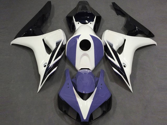 Carenados Moto Honda CBR1000RR 2006-2007 - Blanco Azul Negro Brillante