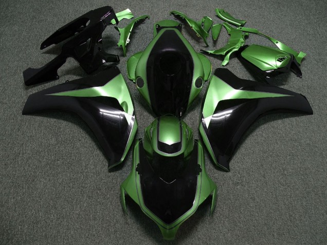 Carenados Moto Honda CBR1000RR 2008-2011 - Verde Negro Brillante