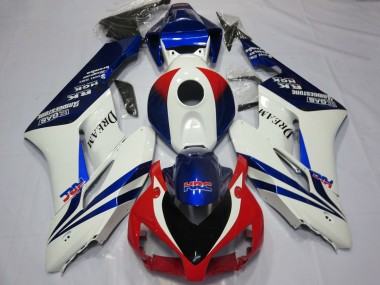 Carenados Moto Honda CBR1000RR 2004-2005 - Blanco Azul Rojo HRC OEM Estilo Dream