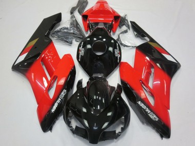 Carenados Moto Honda CBR1000RR 2004-2005 - Rojo Negro Brillante Mugen