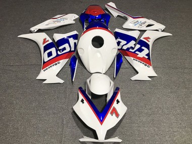 Carenados Moto Honda CBR1000RR 2012-2016 - Blanco Rojo Azul Tyco