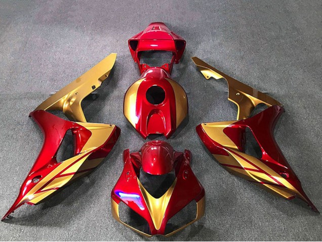 Carenados Moto Honda CBR1000RR 2006-2007 - Oro Rojo