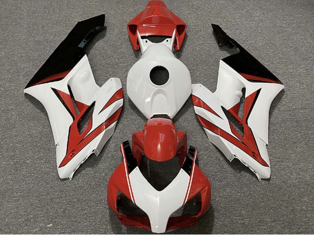 Carenados Moto Honda CBR1000RR 2004-2005 - Blanco Rojo Negro Brillante