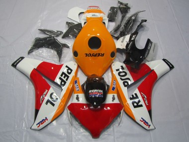 Carenados Moto Honda CBR1000RR 2008-2011 - Naranja Blanco Rojo Negro Brillante Repsol HRC