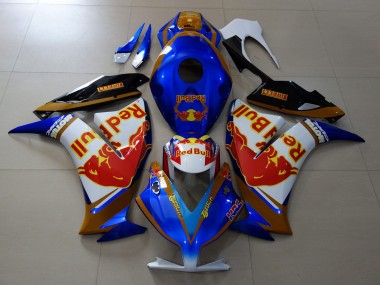 Carenados Moto Honda CBR1000RR 2012-2016 - Blanco Azul Oro Rojo Bull