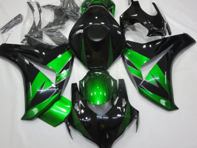 Carenados Moto Honda CBR1000RR 2008-2011 - Verde Negro Brillante