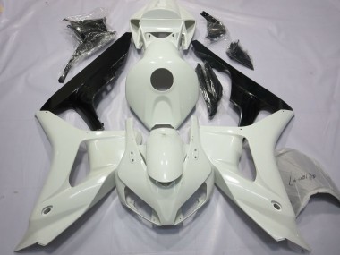 Carenados Moto Honda CBR1000RR 2006-2007 - Blanco Negro Brillante