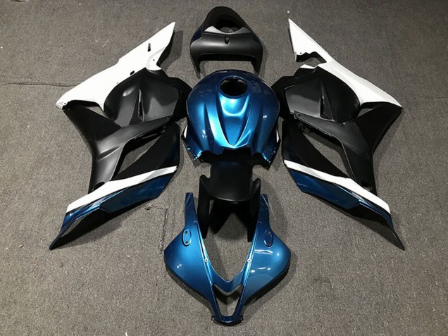 Carenados Moto Honda CBR600RR 2009-2012 - Blanco Azul Negro Mate