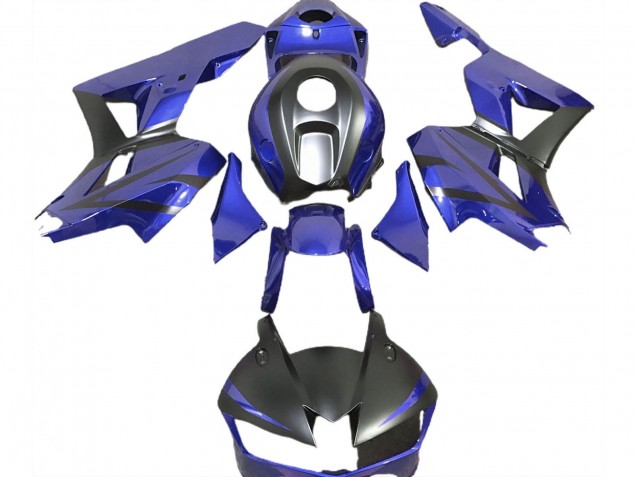 Carenados Moto Honda CBR600RR 2013-2023 - Azul Negro Mate