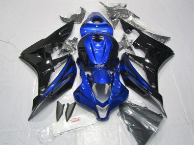Kits Carenado Moto Honda CBR600RR 2007-2008 - Azul Negro Brillante