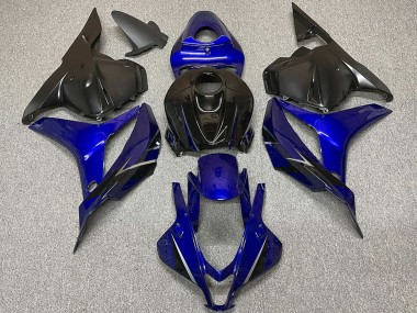 Carenados Moto Honda CBR600RR 2009-2012 - Azul Negro Brillante OEM Estilo