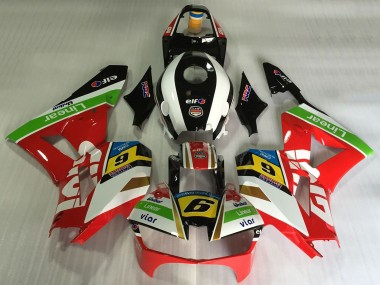 Carenados Moto Honda CBR600RR 2013-2023 - Blanco Rojo Verde Amarillo Negro Brillante Givi 6
