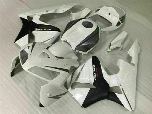 Carenado Moto Honda CBR600RR 2005-2006 - Blanco Negro
