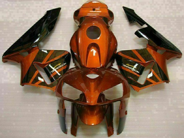Kits Carenado Moto Honda CBR600RR 2005-2006 - Naranja Negro