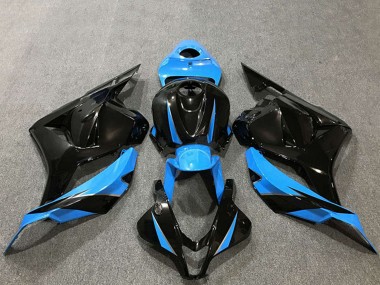 Carenados Moto Honda CBR600RR 2009-2012 - Azul Cielo Negro Brillante