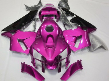Carenados Moto Honda CBR600RR 2005-2006 - Hot Rosa Negro CBR Estilo