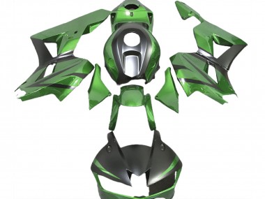 Carenados Moto Honda CBR600RR 2013-2023 - Lizard Verde Negro Mate
