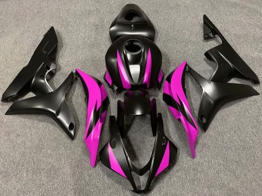 Carenado Moto Honda CBR600RR 2007-2008 - Rosa Negro Mate