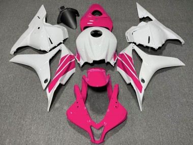 Carenados Moto Honda CBR600RR 2009-2012 - Blanco Rosa Raya